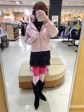 「Tabio（タビオ）のアイテム」を使った、エリさん（レディース・178cm）の春コーディネート