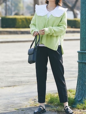 「ANOTHER S（アナザーエス）のアイテム」を使った、smileorchidさん（レディース・165cm）の春コーディネート