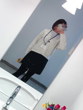 「EVOL（イーボル）のアイテム」を使った、きなこ。さん（骨格ウェーブ・レディース・158cm）の冬コーディネート