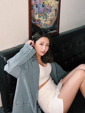「blazer」｜claire.suetさん（レディース・158cm）の春コーディネート