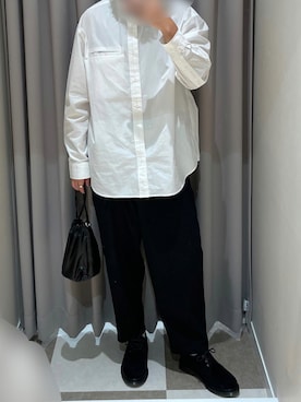 「niko and...（ニコアンド）のアイテム（アクセサリー）」を使った、Yu.さん（メンズ・171cm）の秋コーディネート