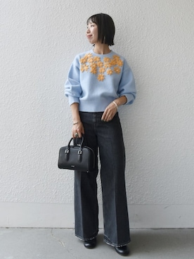 「upper hights」｜中山さん（レディース・160cm）の秋コーディネート