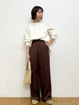 中山さん（レディース・160cm）の秋コーディネート