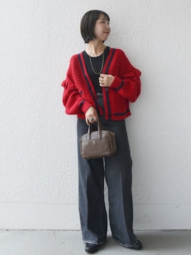「upper hights」｜中山さん（レディース・160cm）の秋コーディネート