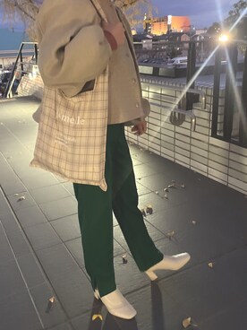 「ジュメロ」｜「アイテム（ジャケット/アウター）」を使った、ｎｎａさん（レディース・162cm）の冬コーディネート