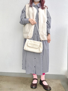 「apres jour（アプレジュール）のアイテム（その他シューズ）」を使った、ｎｎａさん（レディース・162cm）の秋コーディネート