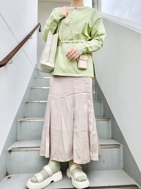 ｎｎａさん（レディース・162cm）の春コーディネート