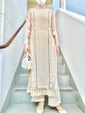 nnaさん(レディース・162cm)の夏コーディネート