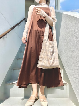 nnaさん(レディース・162cm)の夏コーディネート