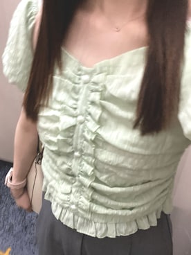 「Ada.（エイダ）のアイテム」を使った、puppemさん（レディース・157cm）の夏コーディネート
