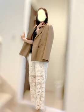 flourish310 まさぴよ♡相互さん（レディース・164cm）の春コーディネート