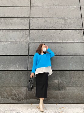 akariiiiiiiiiiaさん(レディース・163cm)の冬コーディネート