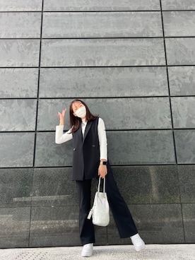 「お花見」｜akariiiiiiiiiiaさん（レディース・164cm）の春コーディネート