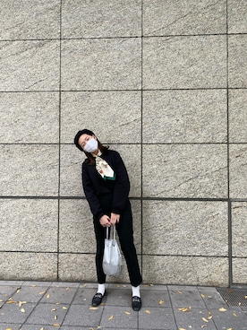 「文化屋雑貨店（ブンカヤザッカテン）のアイテム」を使った、akariiiiiiiiiiaさん（レディース・163cm）の秋コーディネート