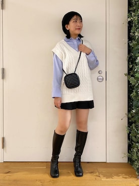 サ ヨ コさん（レディース・167cm）の冬コーディネート