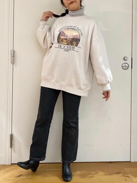 サ ヨ コさん(レディース・167cm)の冬コーディネート