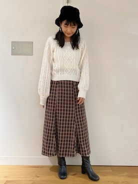 サ ヨ コさん（レディース・167cm）の秋コーディネート