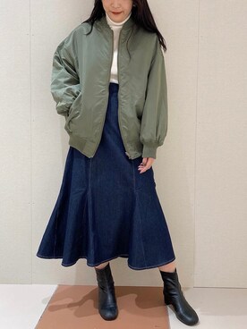 サ ヨ コさん（レディース・167cm）の冬コーディネート