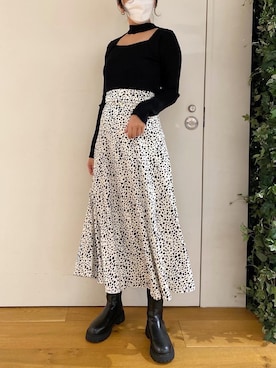 サ ヨ コさん（レディース・167cm）の秋コーディネート