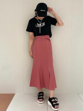 サ ヨ コさん（レディース・167cm）の夏コーディネート