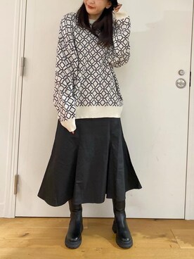 サ ヨ コさん（レディース・167cm）の冬コーディネート