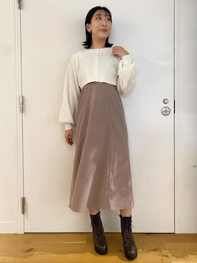 サ ヨ コさん(レディース・167cm)の冬コーディネート