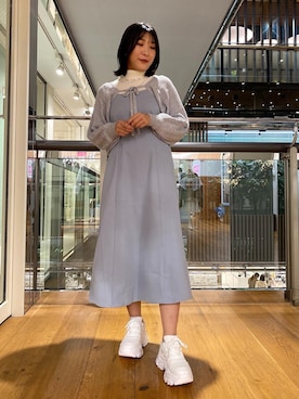 サ ヨ コさん（レディース・167cm）の冬コーディネート