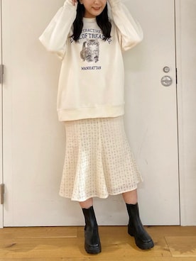 サ ヨ コさん(レディース・167cm)の冬コーディネート