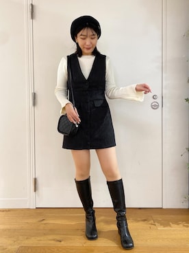 サ ヨ コさん（レディース・167cm）の冬コーディネート