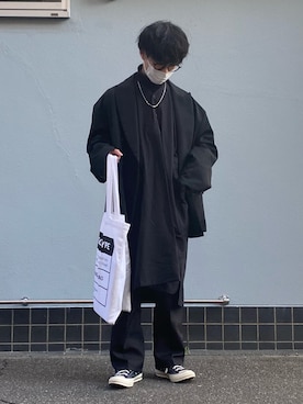 「O project（オープロジェクト）のアイテム」を使った、takumiiiiさん（メンズ・168cm）の冬コーディネート