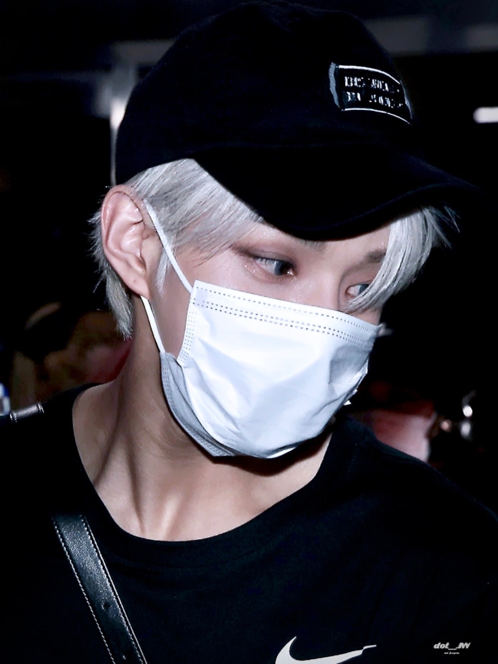 「NCT、NCT127、korea、ballcap、CAP、kpop、KPOP風、korea style、korean fashion、koreanbrand、koreabrand、street、streetstyle」｜「ILLEDITのアイテム（キャップ、ブラック系）」を使った、COLLABONATIONさん（メンズ・178cm）の秋コーディネートの1枚目の写真