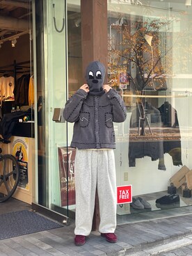 「HEALTH（ヘルス）のアイテム（パンツ）」を使った、JION SUDO(GARDEN名古屋)さん（メンズ・175cm）の冬コーディネート