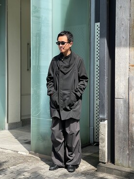「KIKO KOSTADINOV（キコ コスタディノフ）のアイテム（ジャケット/アウター）」を使った、JION SUDO(GARDEN名古屋)さん（メンズ・175cm）の春コーディネート