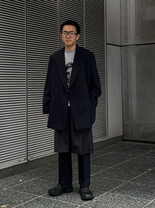 YOKE（ヨーク）の「YOKE/ヨーク/BOXY DOUBLE BRESTED JACKET