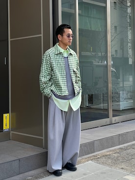 「SHINYAKOZUKA（シンヤコヅカ）のアイテム」を使った、JION SUDO(GARDEN名古屋)さん（メンズ・175cm）の冬コーディネート