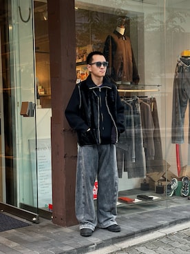 「Omar Afridi（オマールアフリディ）のアイテム」を使った、JION SUDO(GARDEN名古屋)さん（メンズ・175cm）の秋コーディネート