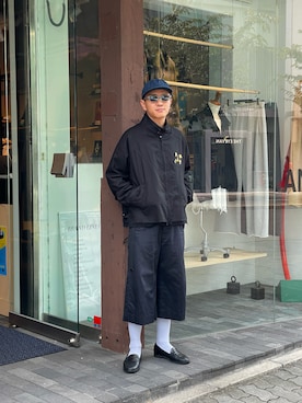 「ancellm」｜「アイテム（ジャケット/アウター）」を使った、JION SUDO(GARDEN名古屋)さん（メンズ・175cm）の秋コーディネート
