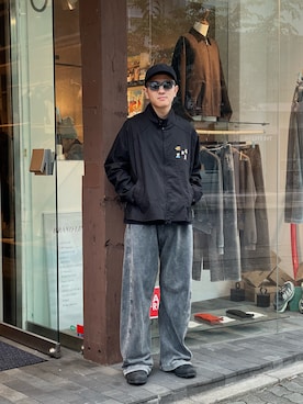 「ancellm」｜「アイテム（ジャケット/アウター）」を使った、JION SUDO(GARDEN名古屋)さん（メンズ・175cm）の秋コーディネート