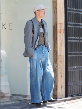 「AFFIX（表示禁止）（アフィックス）のアイテム」を使った、JION SUDO(GARDEN名古屋)さん（メンズ・175cm）の夏コーディネート