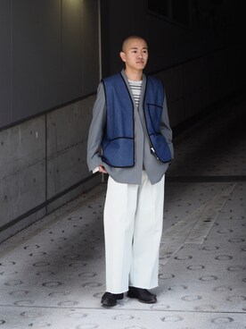 「saby（サバイ）のアイテム」を使った、JION SUDO(GARDEN名古屋)さん（メンズ・175cm）の春コーディネート