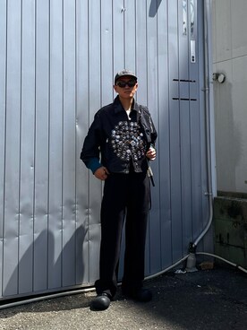 「SHINYAKOZUKA（シンヤコヅカ）のアイテム」を使った、JION SUDO(GARDEN名古屋)さん（メンズ・175cm）の夏コーディネート