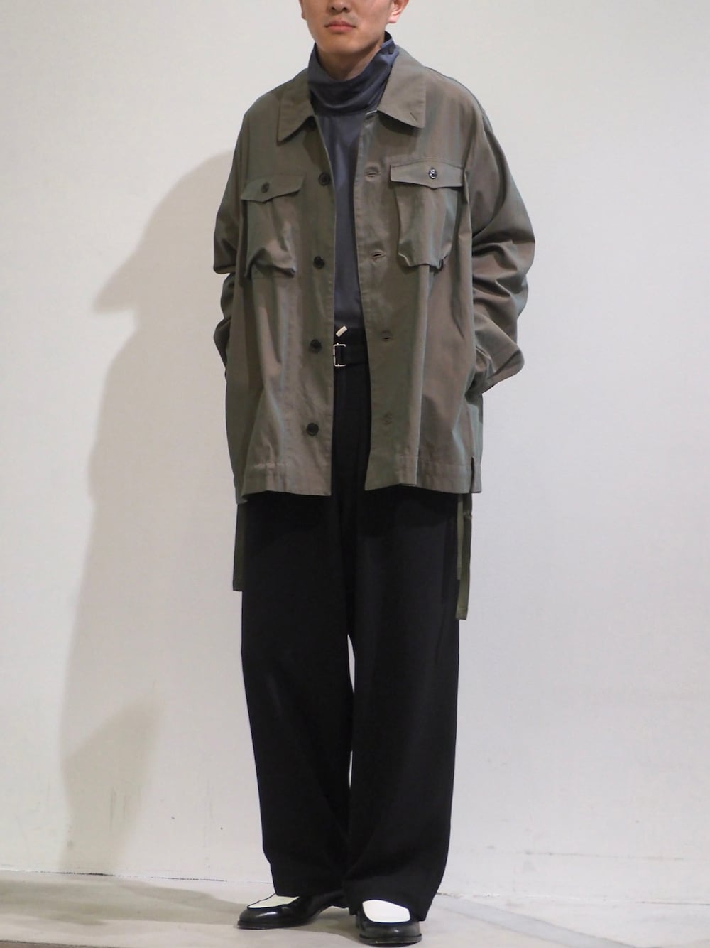 「saby」｜「sabyのSaby/サバイ/@/BIG PIQUE- Vintage pique -（その他パンツ、ブラック系）」を使った、JION SUDO(GARDEN名古屋)さん（メンズ・173cm）の夏コーディネートの1枚目の写真