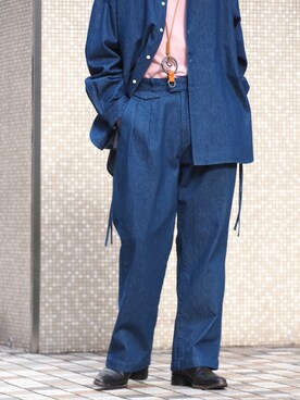 「ITTI（イッチ）のアイテム（財布/小物）」を使った、JION SUDO(GARDEN名古屋)さん（メンズ・175cm）の冬コーディネート