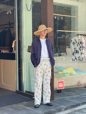 「Midorikawa（ミドリカワ）のアイテム」を使った、JION SUDO(GARDEN名古屋)さん（メンズ・175cm）の夏コーディネート