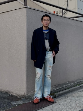 「ancellm」｜「アイテム（ジャケット/アウター）」を使った、JION SUDO(GARDEN名古屋)さん（メンズ・175cm）の夏コーディネート