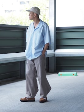 「AFFIX（表示禁止）（アフィックス）のアイテム」を使った、JION SUDO(GARDEN名古屋)さん（メンズ・175cm）の夏コーディネート