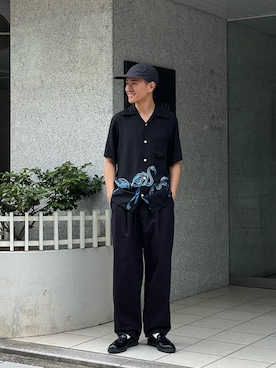 「HEALTH（ヘルス）のアイテム（パンツ）」を使った、JION SUDO(GARDEN名古屋)さん（メンズ・175cm）の夏コーディネート