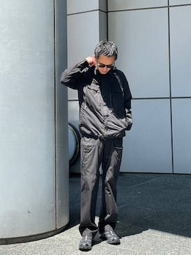 「KIKO KOSTADINOV（キコ コスタディノフ）のアイテム（パンツ）」を使った、JION SUDO(GARDEN名古屋)さん（メンズ・175cm）の春コーディネート