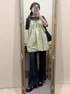 「Soiunique（スワユニーク）のアイテム」を使った、Ｎoさん（レディース・164cm）の春コーディネート