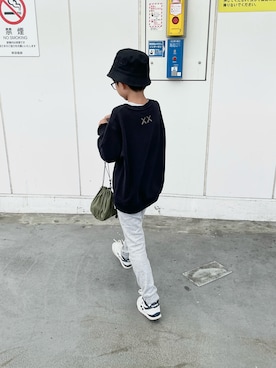 「HIGHTIDE（ハイタイド）のアイテム」を使った、oanさん（キッズ・120cm）の秋コーディネート